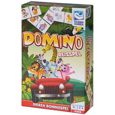 Clown Games 0607174 Domino - Reisgame Clown Games 0607174 Domino - Reisgame