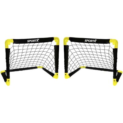 SportX - 0727032 - 2 buts - Lot de buts de football - Publicité SportX - 0727032 - 2 buts - Lot de buts de football - Publicité
