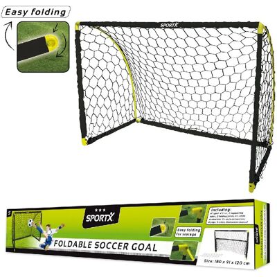 SportX Voetbaldoel - Opvouwbaar 180x91x120cm SportX Voetbaldoel - Opvouwbaar 180x91x120cm