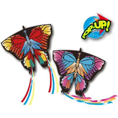 Legbilligt.dk Rhombus Butterfly - Licht, 3D, Kids Vlieger - Vlieger Legbilligt.dk Rhombus Butterfly - Licht, 3D, Kids Vlieger - Vlieger