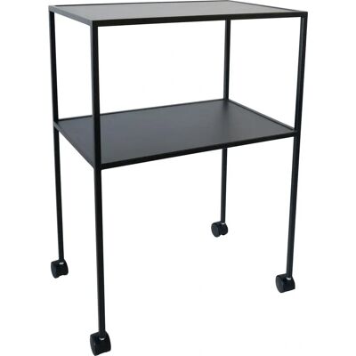 Spinder Design Trolley - Moderner schwarzer Servierwagen mit Rollen Spinder Design Trolley - Moderner schwarzer Servierwagen mit Rollen