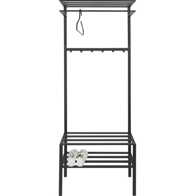 Spinder Design Ivar Garderobe - 70cm Schwarz Metall Modern Spinder Design Ivar Garderobe - 70cm Schwarz Metall Modern