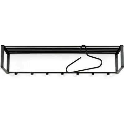SPINDER DESIGN REX 2 XL - Wandgarderobe - Schwarz - 100cm, 5/7 Haken SPINDER DESIGN REX 2 XL - Wandgarderobe - Schwarz - 100cm, 5/7 Haken