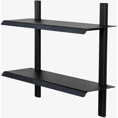 Spinder Design - Hola 3 Vegghylle - Svart - Organiser & Vise Spinder Design - Hola 3 Vegghylle - Svart - Organiser & Vise