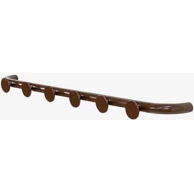 Spinder Design Retro 6 Wandgarderobe - Braun Spinder Design Retro 6 Wandgarderobe - Braun