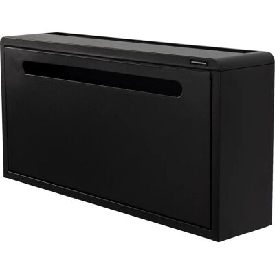 SPINDER DESIGN LUIGI Schuhschrank - Schwarz - 78cm x 48,3cm x 12,6cm - Schränke SPINDER DESIGN LUIGI Schuhschrank - Schwarz - 78cm x 48,3cm x 12,6cm - Schränke