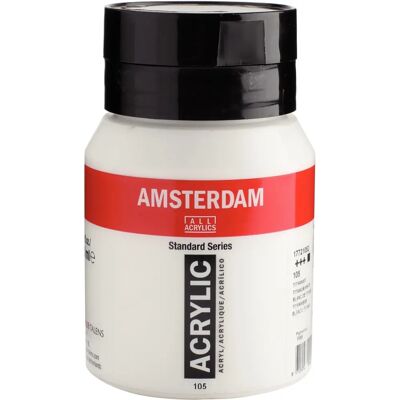 Royal Talens Amsterdam Titanweiß Acrylfarbe 500ml - Acrylfarbe Royal Talens Amsterdam Titanweiß Acrylfarbe 500ml - Acrylfarbe