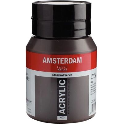 Peinture acrylique Vandyckbraun - 500ml - Fournitures d'art - Publicité Peinture acrylique Vandyckbraun - 500ml - Fournitures d'art - Publicité