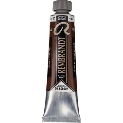 Peinture à l'huile Rembrandt Burnt Umber - Huile Peinture à l'huile Rembrandt Burnt Umber - Huile