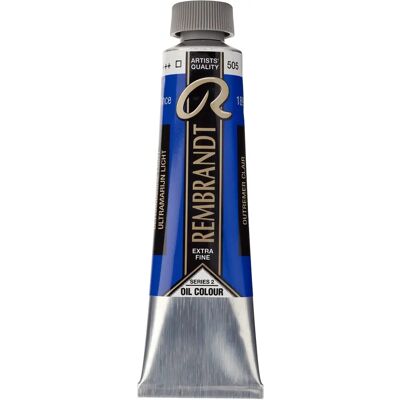 Rembrandt Huile Ultramarine Clair - 40 ml Peinture à l'huile Rembrandt Huile Ultramarine Clair - 40 ml Peinture à l'huile