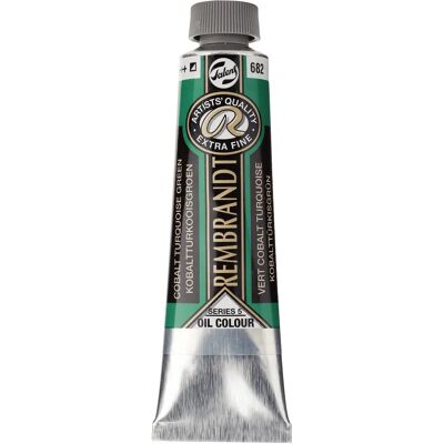 Rembrandt Peinture à l'huile 40 ml Vert de cobalt turquoise - Huile - Publicité Rembrandt Peinture à l'huile 40 ml Vert de cobalt turquoise - Huile - Publicité