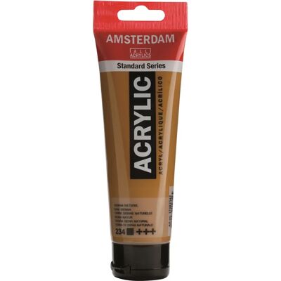 Royal Talens Amsterdam Roh Sienna Acrylfarbe - Kunsthandwerk 120 ml Royal Talens Amsterdam Roh Sienna Acrylfarbe - Kunsthandwerk 120 ml