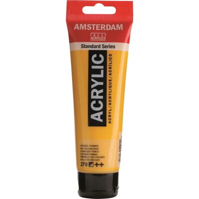 Acrylová barva Azo Deep žlutá Royal Talens Amsterdam - Umění a řemesla 120 ml Acrylová barva Azo Deep žlutá Royal Talens Amsterdam - Umění a řemesla 120 ml