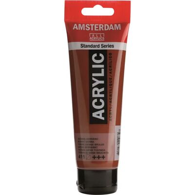 Akrylová barva Burnt Sienna od Royal Talens Amsterdam - 120ml - Umění / Ruční práce Akrylová barva Burnt Sienna od Royal Talens Amsterdam - 120ml - Umění / Ruční práce