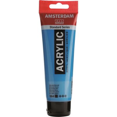 Royal Talens Amsterdam Brilliant Blue Acrylfarbe 120ml - Kunst & Handwerk Royal Talens Amsterdam Brilliant Blue Acrylfarbe 120ml - Kunst & Handwerk