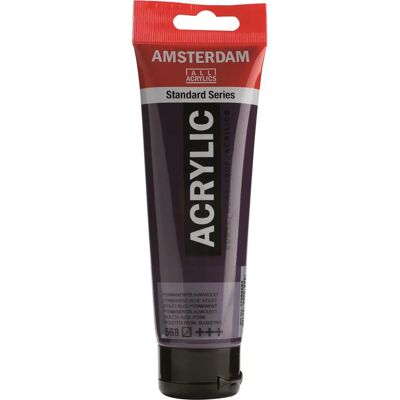 Akrylová barva Royal Talens Amsterdam Trvalá modrá fialová - Umění a řemesla 120 ml Akrylová barva Royal Talens Amsterdam Trvalá modrá fialová - Umění a řemesla 120 ml