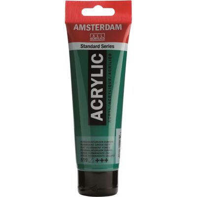 Royal Talens Amsterdam Acrylfarbe - Permanent Green Deep - 120ml - Kunsthandwerk Royal Talens Amsterdam Acrylfarbe - Permanent Green Deep - 120ml - Kunsthandwerk
