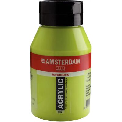 Farba akrylowa Amsterdam 1L Zielony żółtawy - Farba akrylowa Farba akrylowa Amsterdam 1L Zielony żółtawy - Farba akrylowa
