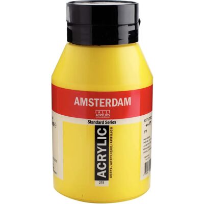 Peinture acrylique jaune primaire 275 - Peinture acrylique - Publicité Peinture acrylique jaune primaire 275 - Peinture acrylique - Publicité