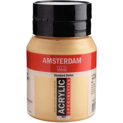 Farba akrylowa Amsterdam 500ml Złota ruryczka - Farba Farba akrylowa Amsterdam 500ml Złota ruryczka - Farba