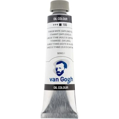 Peinture à l'huile Van Gogh Blanc Titane - Peinture à l'huile - Publicité Peinture à l'huile Van Gogh Blanc Titane - Peinture à l'huile - Publicité