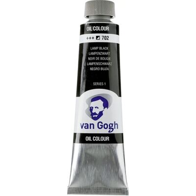 Peinture à l'huile Van Gogh Lamp Black - Peinture à l'huile - Publicité Peinture à l'huile Van Gogh Lamp Black - Peinture à l'huile - Publicité