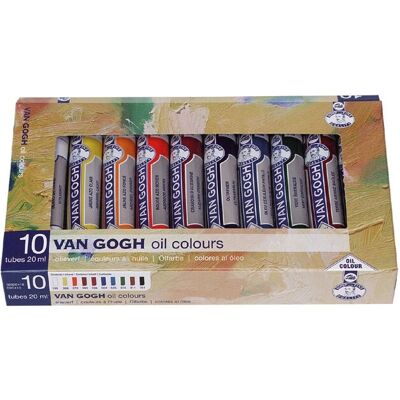 Van Gogh Ölfarben-Set - 10x20ml Mehrfarbig - Ölmalerei Van Gogh Ölfarben-Set - 10x20ml Mehrfarbig - Ölmalerei