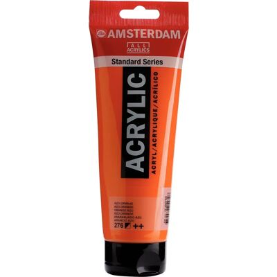 Peinture acrylique orange azo Amsterdam Expert - Fournitures d'art - Publicité Peinture acrylique orange azo Amsterdam Expert - Fournitures d'art - Publicité