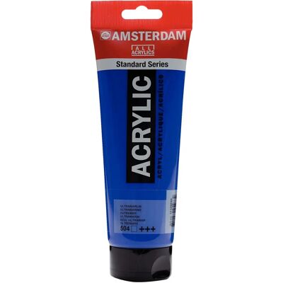 Royal Talens Amsterdam Peinture Acrylique Ultramarine 250ml - Publicité Royal Talens Amsterdam Peinture Acrylique Ultramarine 250ml - Publicité
