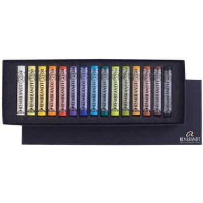 Giz Pastel Rembrandt Macio - 15 peças Giz Pastel Rembrandt Macio - 15 peças