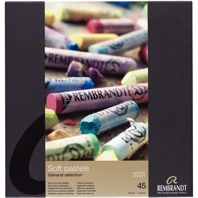 Pastels Tendres d'Artistes Royal Talens Rembrandt - 45 pièces - Ensemble de Croquis GRATUIT - Publicité Pastels Tendres d'Artistes Royal Talens Rembrandt - 45 pièces - Ensemble de Croquis GRATUIT - Publicité