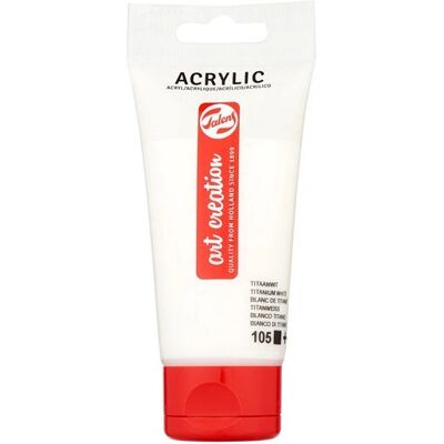 Talens Weiße Acrylfarbe 75ml - Acrylfarbe Talens Weiße Acrylfarbe 75ml - Acrylfarbe