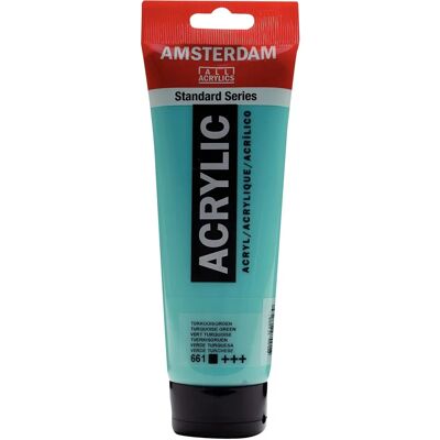 Tinta acrílica verde turquesa Amsterdam Expert - Tinta Tinta acrílica verde turquesa Amsterdam Expert - Tinta