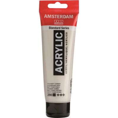 Akrylmalba Amsterdam Titanium Buff Deep - Umění/Ručně vyrobené 120ml Akrylmalba Amsterdam Titanium Buff Deep - Umění/Ručně vyrobené 120ml