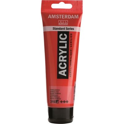 Royal Talens Amsterdam Akrylová Barva Pyrrol Červená - 120ml Royal Talens Amsterdam Akrylová Barva Pyrrol Červená - 120ml