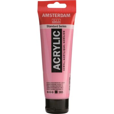 Akrilová barva Amsterdam - Quinacridonové světlo - 120ml - Umění a řemesla Akrilová barva Amsterdam - Quinacridonové světlo - 120ml - Umění a řemesla