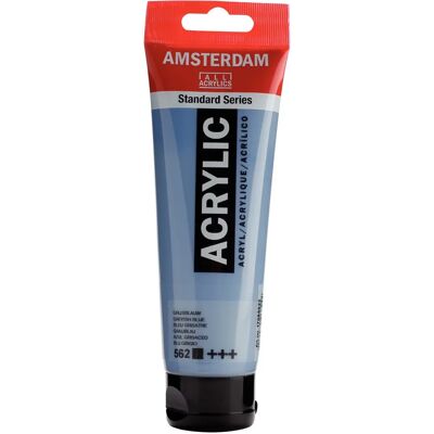 Tinta acrílica Royal Talens Amsterdam série standard 120ml - Cinza Azulado Tinta acrílica Royal Talens Amsterdam série standard 120ml - Cinza Azulado