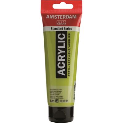 Akrylová barva Royal Talens Amsterdam Světle Olivová Zelená - Umělecké a řemeslné potřeby 120ml Akrylová barva Royal Talens Amsterdam Světle Olivová Zelená - Umělecké a řemeslné potřeby 120ml