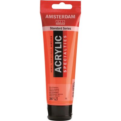 Akrylová barva Talens Amsterdam - Reflexní oranžová - 120ml Akrylová barva Talens Amsterdam - Reflexní oranžová - 120ml
