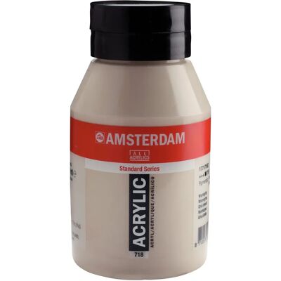 Peinture acrylique Amsterdam 1L - Gris Chaud - Publicité Peinture acrylique Amsterdam 1L - Gris Chaud - Publicité