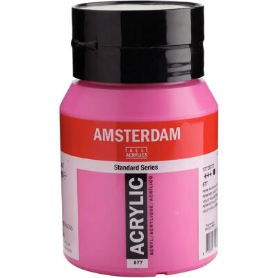 Farba akrylowa Amsterdam Talens - Fiolet czerwony trwały, 500ml Farba akrylowa Amsterdam Talens - Fiolet czerwony trwały, 500ml