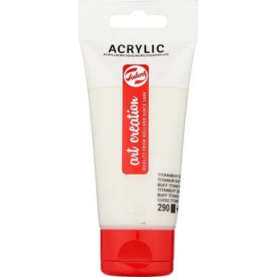Talens Art Creation Titan Buff Weiß Acrylfarbe - 75ml Talens Art Creation Titan Buff Weiß Acrylfarbe - 75ml