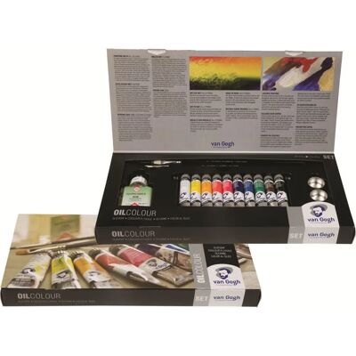 Van Gogh Ölfarbensatz - 10 Farben Tuben - Mehrfarbig - Ölmalerei Van Gogh Ölfarbensatz - 10 Farben Tuben - Mehrfarbig - Ölmalerei