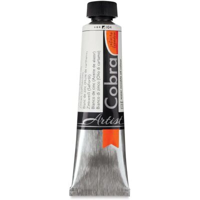 Cobra - Artist - 40 ml - Zinc blanc - Peinture à l'huile - Publicité Cobra - Artist - 40 ml - Zinc blanc - Peinture à l'huile - Publicité