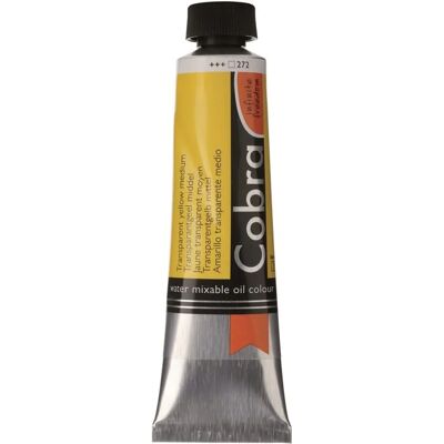 Talens Farba olejna wodoodporna - Przezroczysta żółta, 40ml Talens Farba olejna wodoodporna - Przezroczysta żółta, 40ml