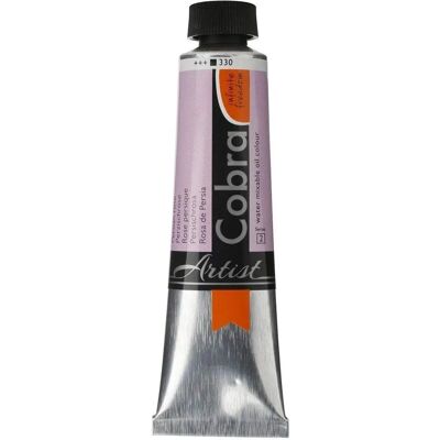 Peinture à l'Huile Mélangeable à l'Eau de Cobra - Rose Persia Peinture à l'Huile Mélangeable à l'Eau de Cobra - Rose Persia