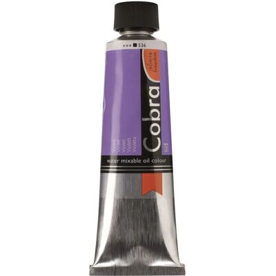Peinture à l'huile violette Cobra soluble dans l'eau - Peintures à l'huile - Publicité Peinture à l'huile violette Cobra soluble dans l'eau - Peintures à l'huile - Publicité