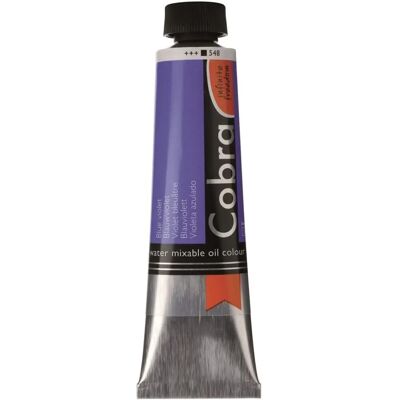 Painta ad olio mescolabile con acqua dell'artista Cobra - Viola Blu Painta ad olio mescolabile con acqua dell'artista Cobra - Viola Blu