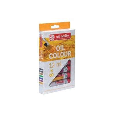 Conjunto de Tintas a Óleo Talens 9020108M - Cores Variadas - 8 peças Conjunto de Tintas a Óleo Talens 9020108M - Cores Variadas - 8 peças