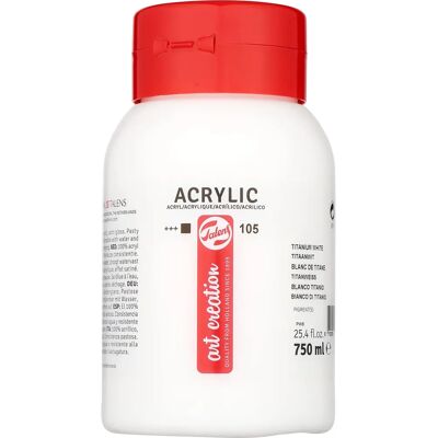 Tintas Acrílicas Royal Talens - 750ml Vermelho Carmim Tintas Acrílicas Royal Talens - 750ml Vermelho Carmim